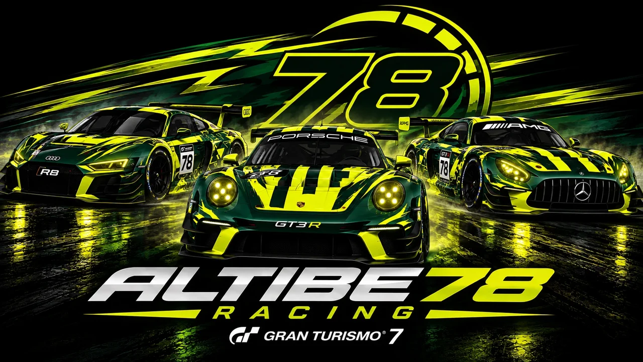 Altibe78 Racing – GT3-Fahrzeuge im Teamdesign